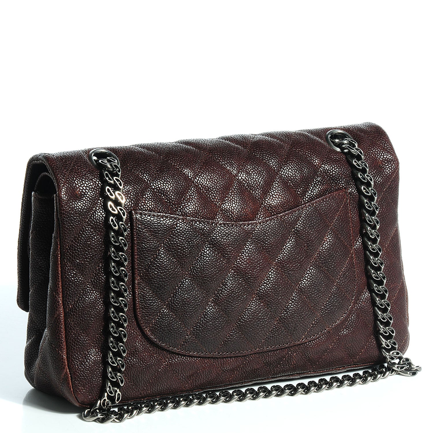 Chanel Washed Caviar 2.55 Reissue 225 Flap Brown 3 of 8
