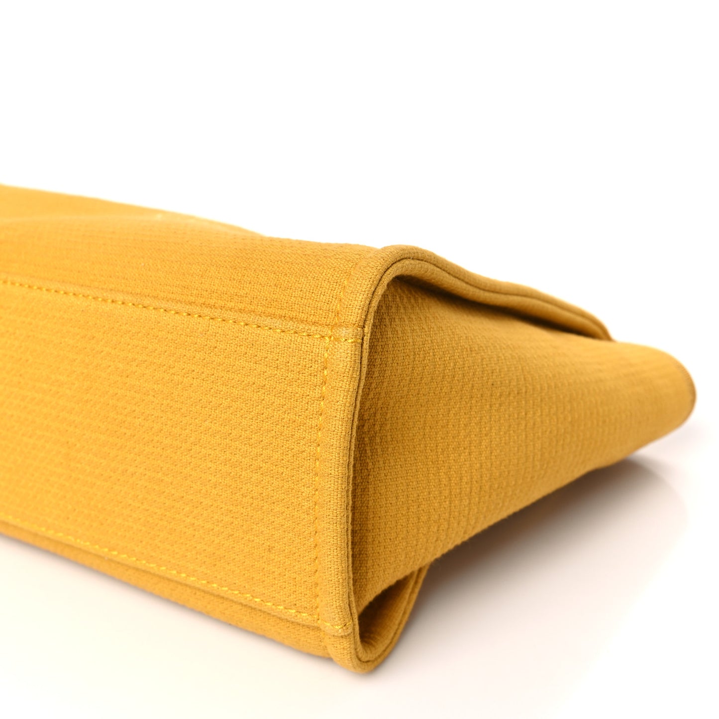 Mixed Fibers Small Deauville Tote Yellow