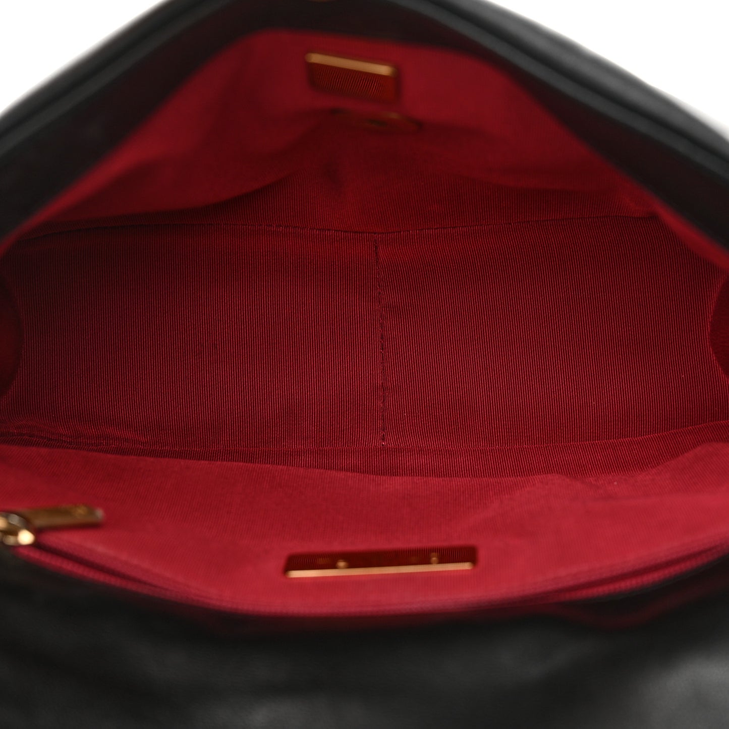 Lambskin Quilted Medium Chanel 19 Flap Black