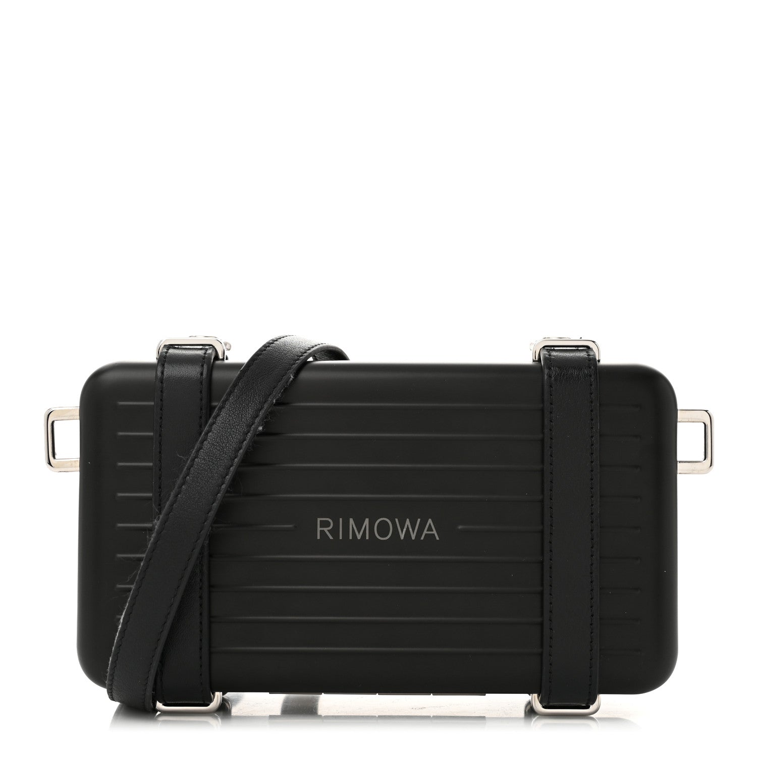 Christian Dior X RIMOWA Aluminum Personal Clutch On Strap Black 1 of 14