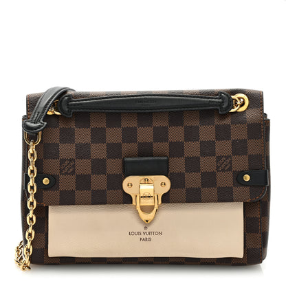 Louis Vuitton Damier Ebene Vavin PM Creme 1 of 8