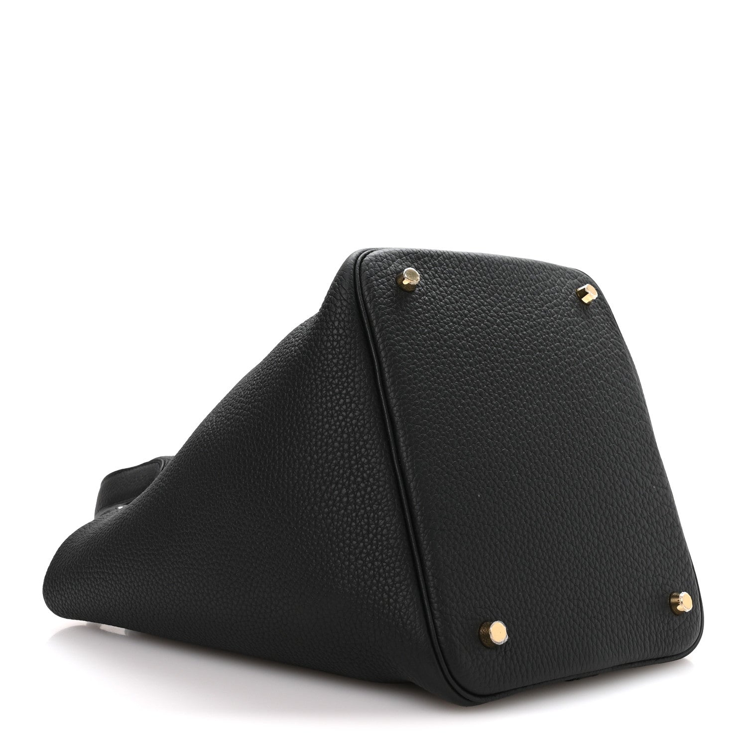 Hermes Taurillon Clemence Picotin Lock 22 MM Black 4 of 13