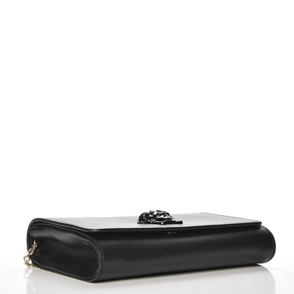 Versace Calfskin Palazzo Chain Evening Bag Black 4 of 6