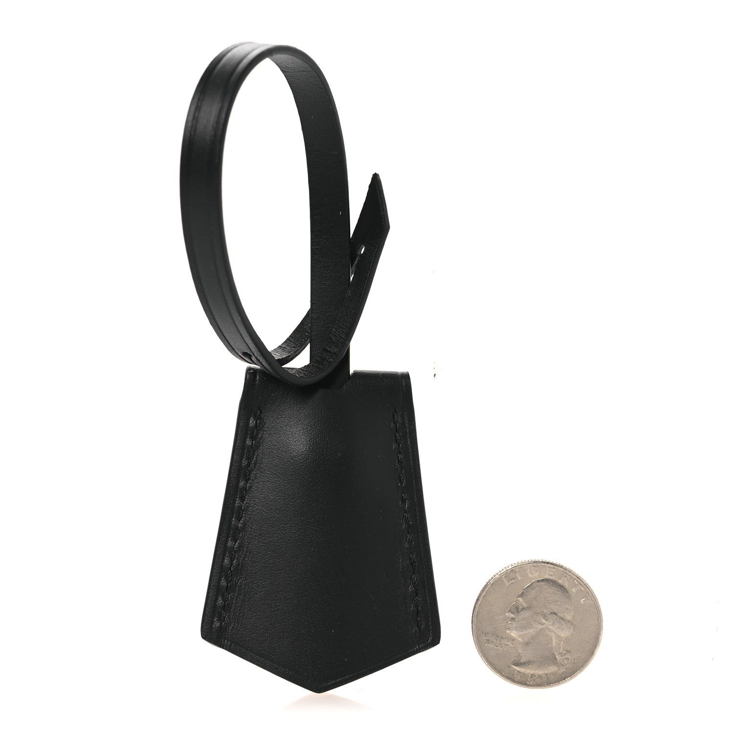 Louis Vuitton Calfskin Clochette Key Bell Holder Black 2 of 3