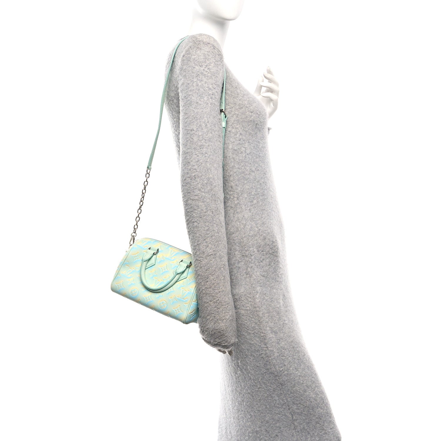 Louis Vuitton Empreinte Monogram Summer Stardust Speedy 20 Water Green 2 of 9