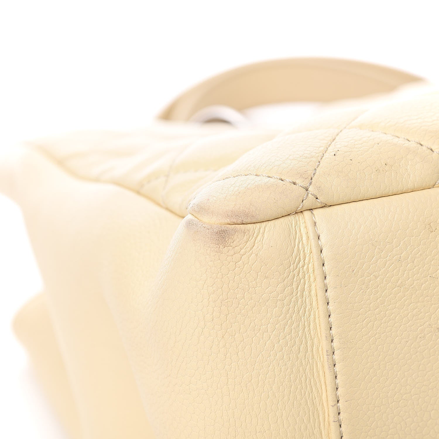 Chanel Caviar Quilted Grand Shopping Tote GST Beige Clair 11 of 18