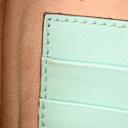 Gucci Calfskin Matelasse Mini GG Marmont Crossbody Bag Water Green 11 of 13