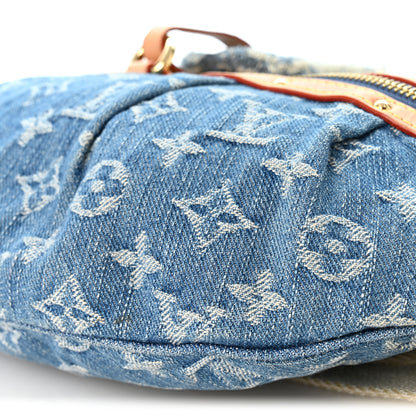 Louis Vuitton Monogram Denim High Rise Bumbag Blue 9 of 9