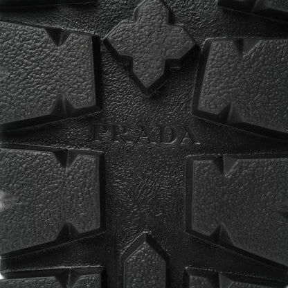 Prada Re-Nylon Piuma Triangle Logo Padded Drawcord Mens Snow Boots 10 Black 9 of 9