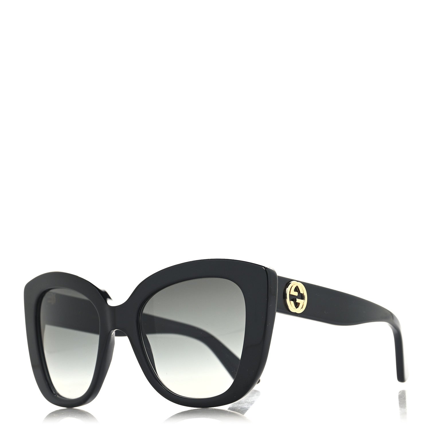 Gucci Acetate Sunglasses GG0327S Black 1 of 7