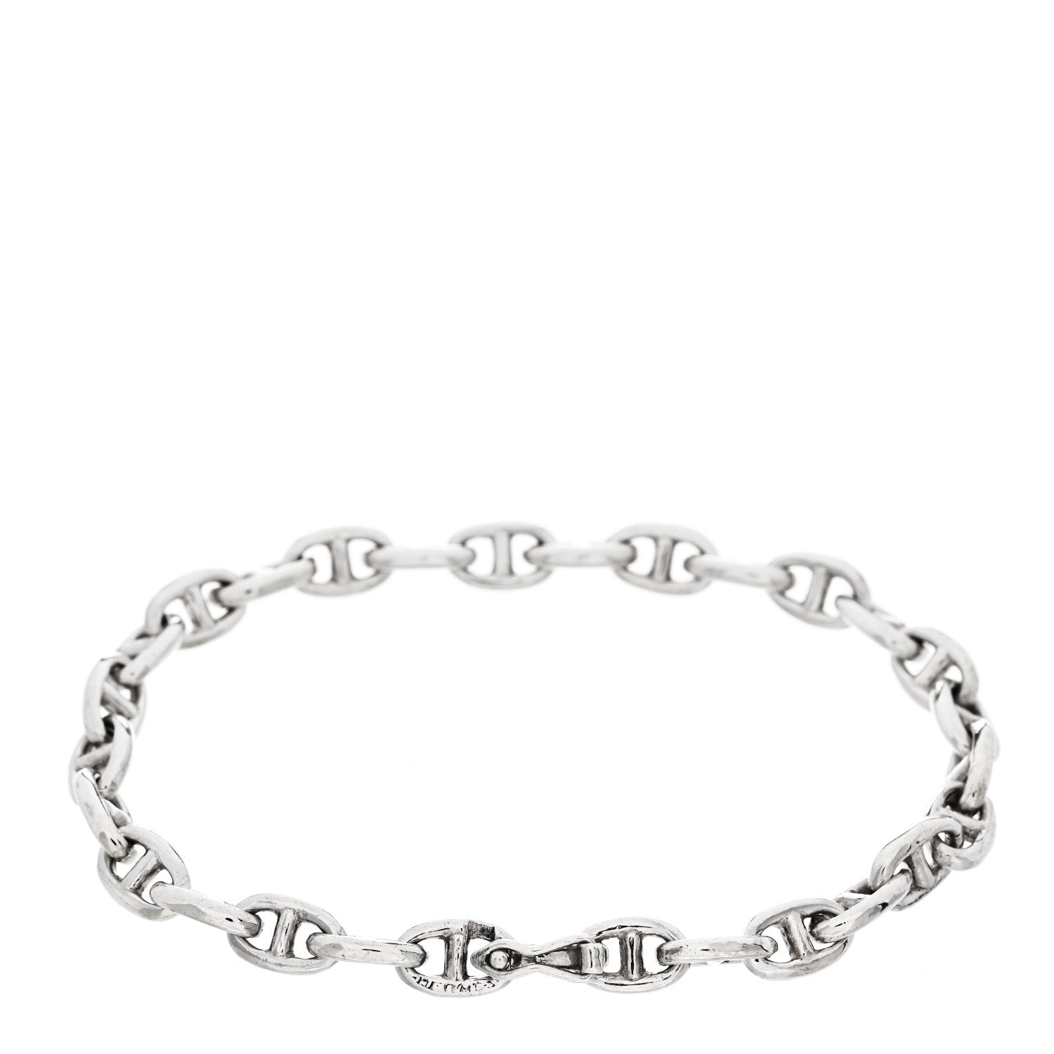 Hermes Sterling Silver PM Chaine D'Ancre Bracelet 2 of 4
