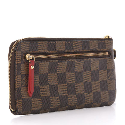 Louis Vuitton Damier Ebene Complice Trunks and Bags Wallet Red 3 of 6