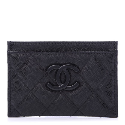 Chanel Caviar Quilted My Everything Card Holder Black 1 of 10