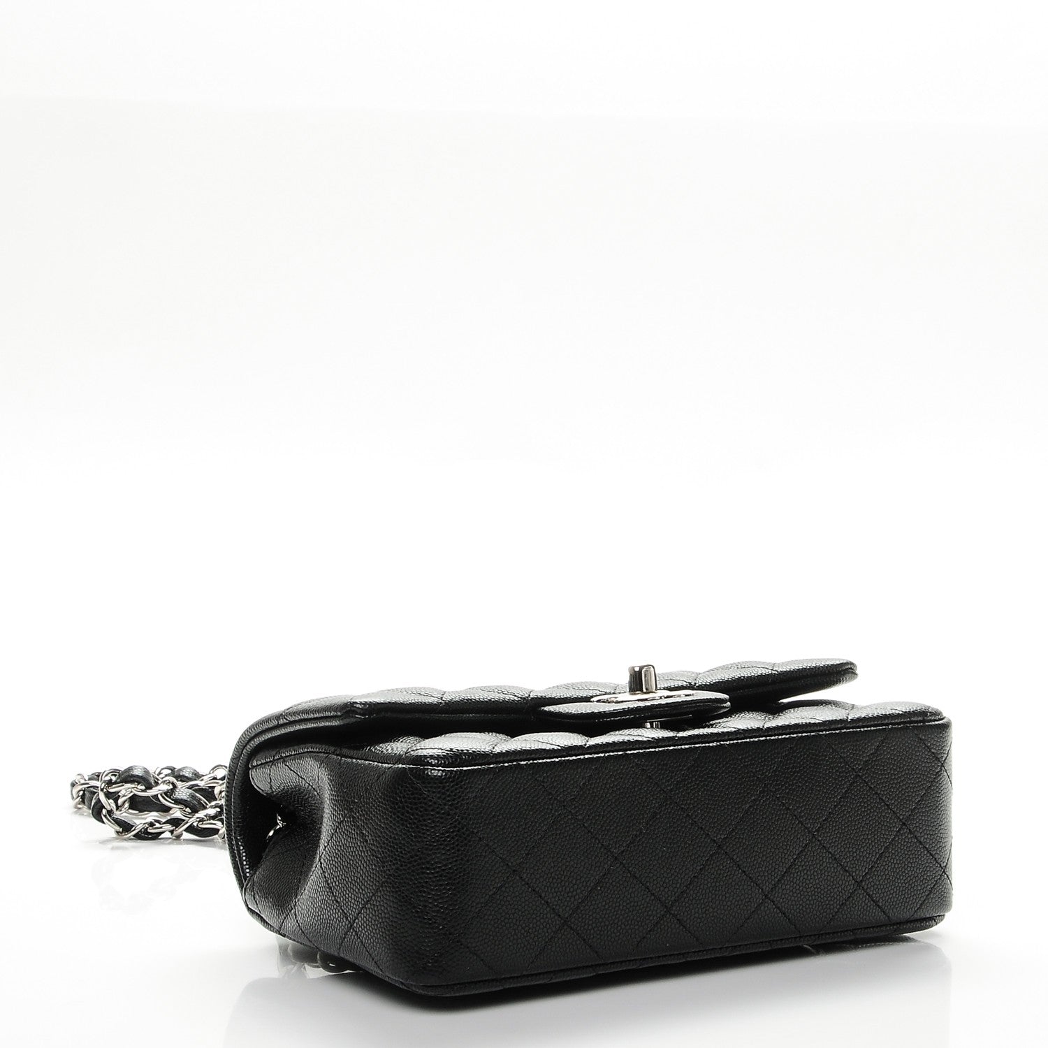 Chanel Caviar Quilted Mini Rectangular Flap Black 4 of 7