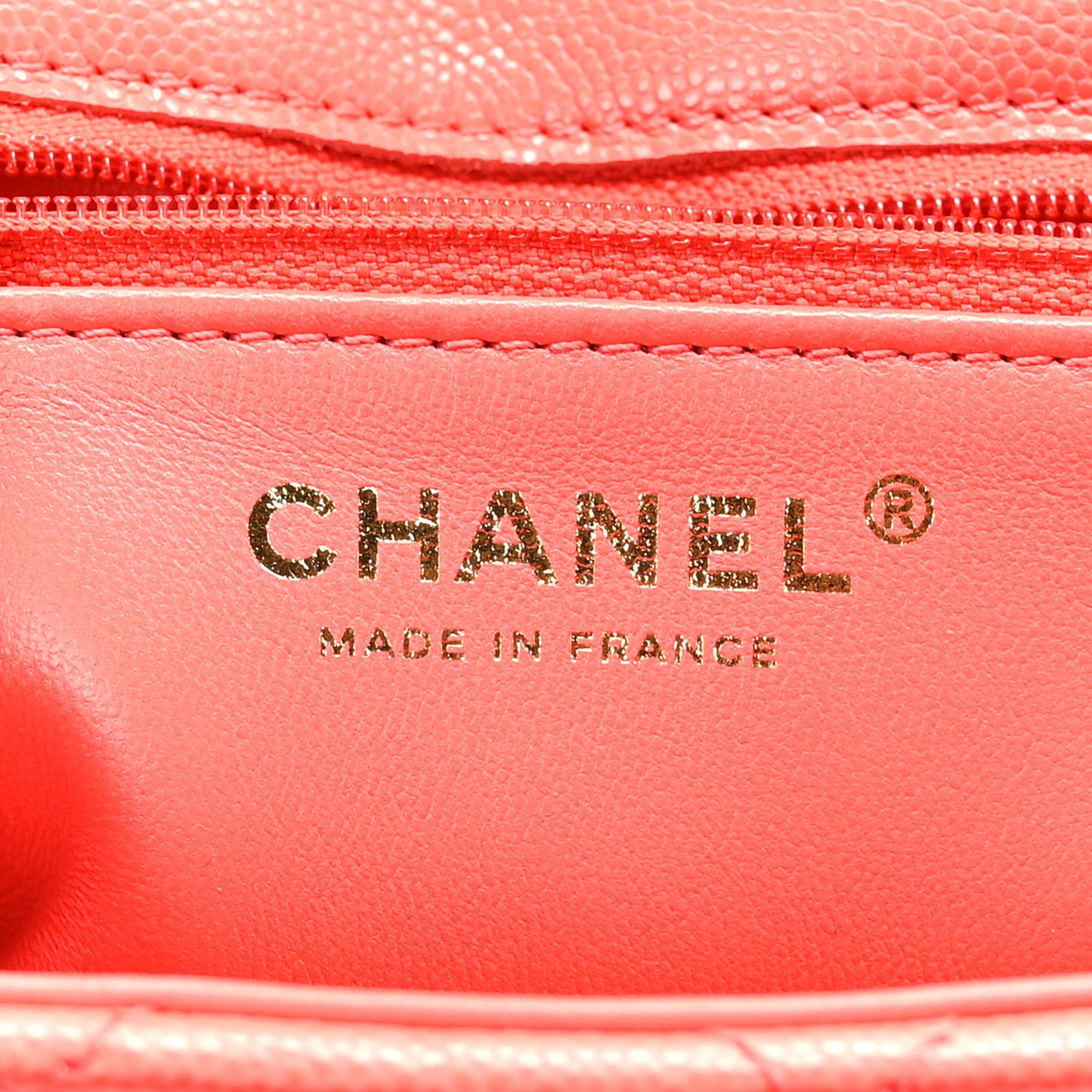 Caviar Quilted Medium Sweet Classic Flap Red