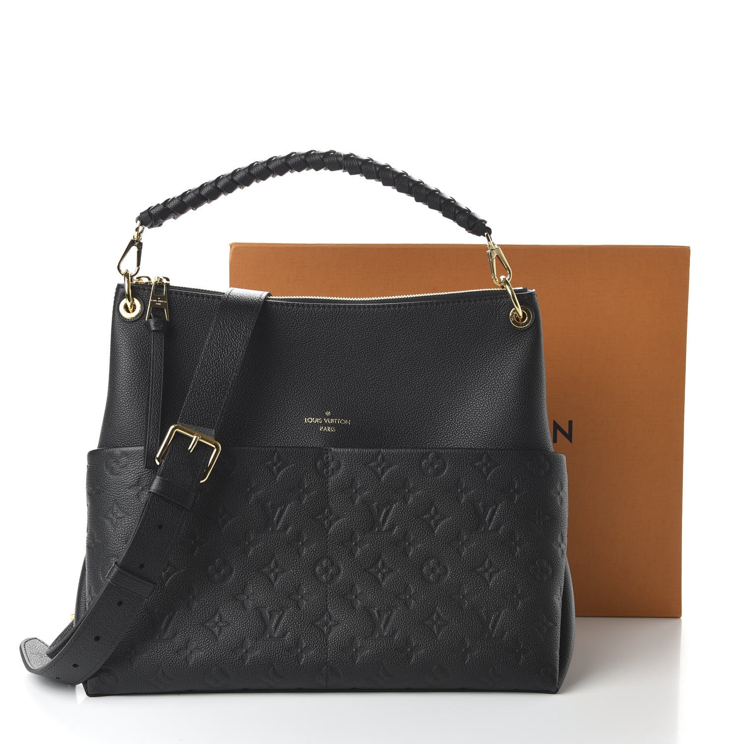 Louis Vuitton Empreinte Maida Hobo Black 11 of 11