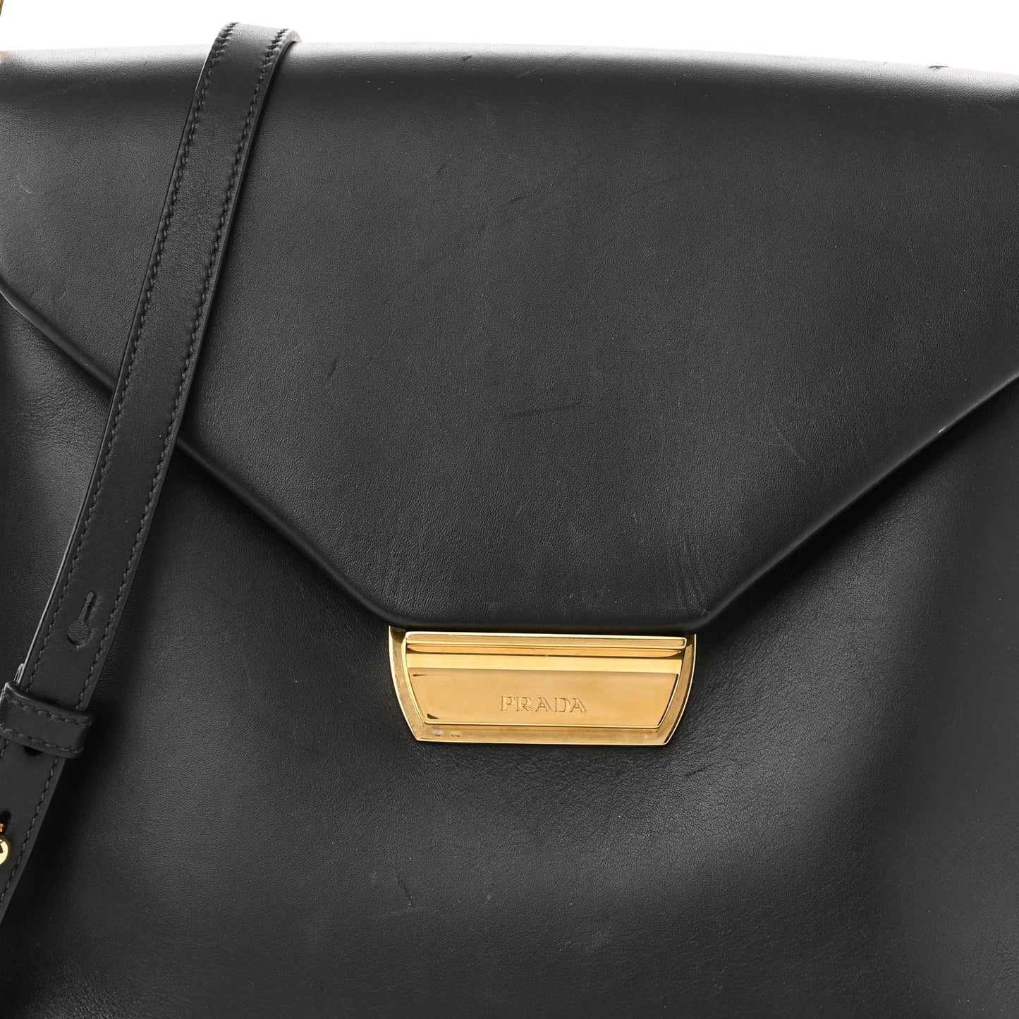 New Calfskin Medium Ingrid Top Handle Bag Black