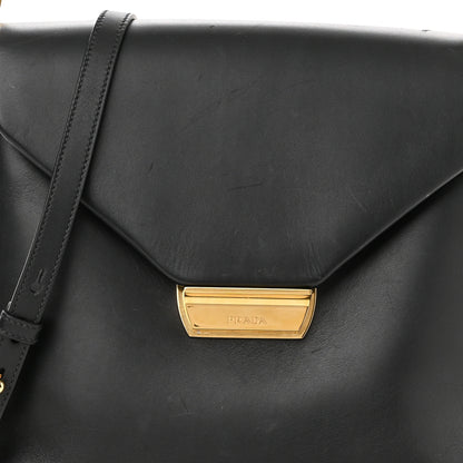 Prada New Calfskin Medium Ingrid Top Handle Bag Black 7 of 11