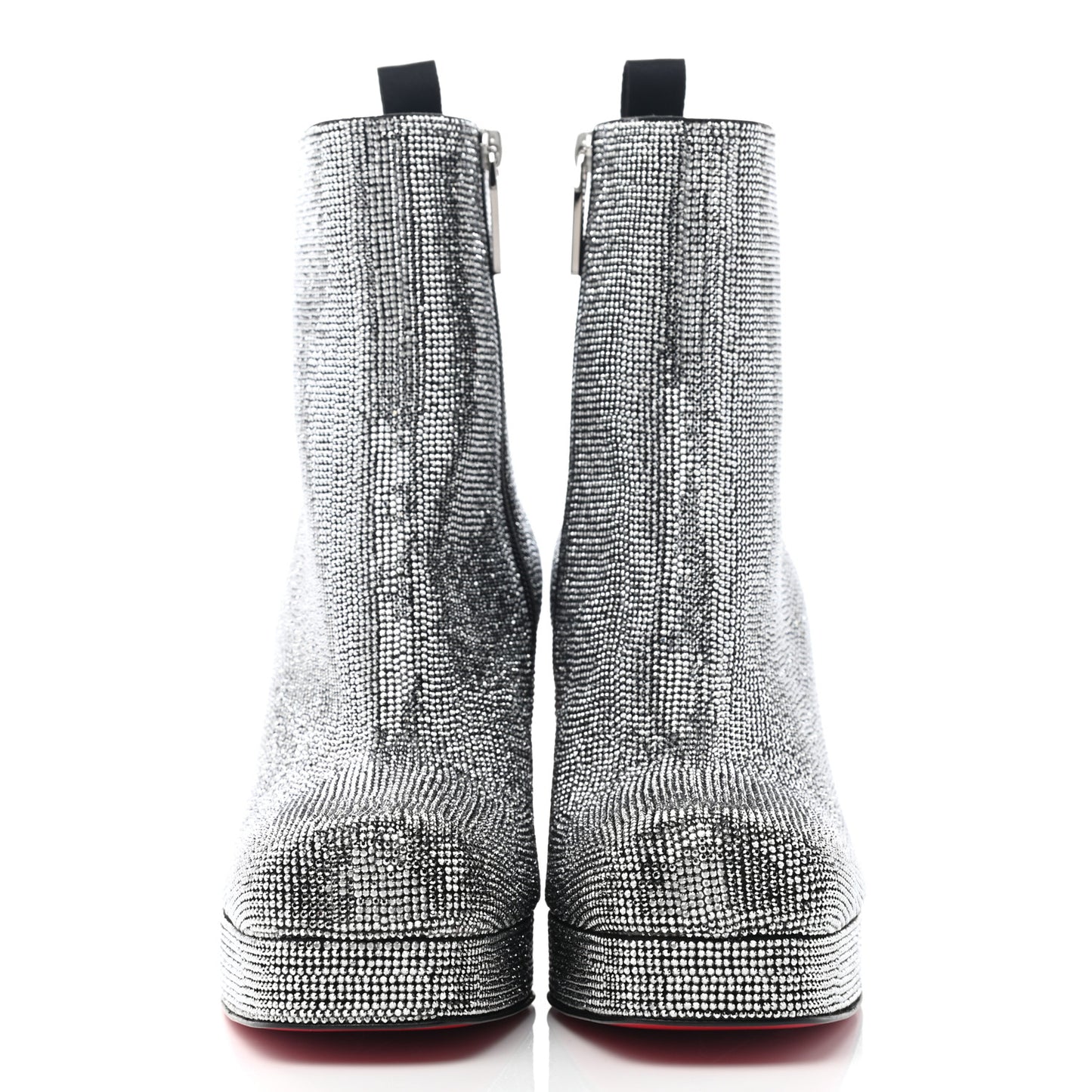 Suede Strauss Stage 110 Platform Boots 41 Black Crystal