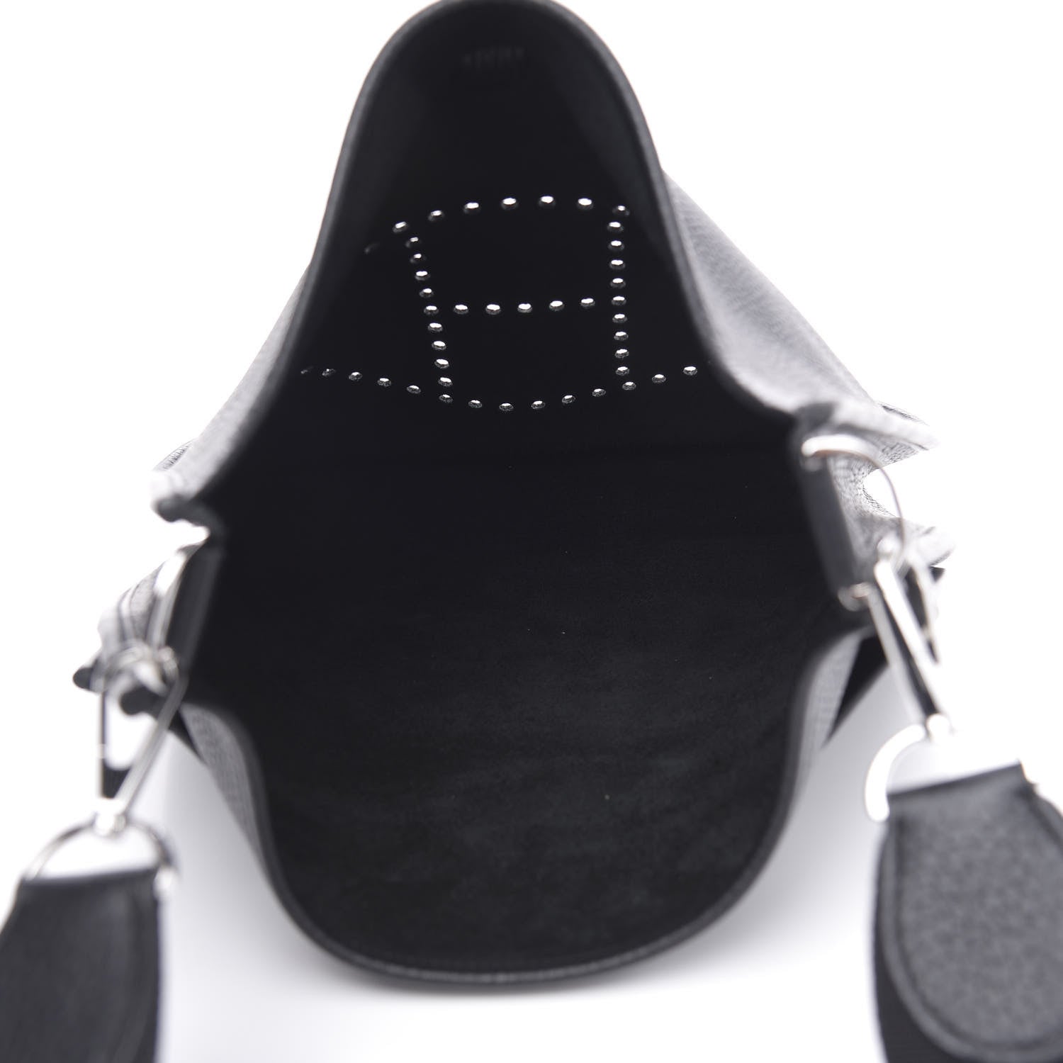 Hermes Taurillon Clemence Evelyne III PM Black 5 of 10