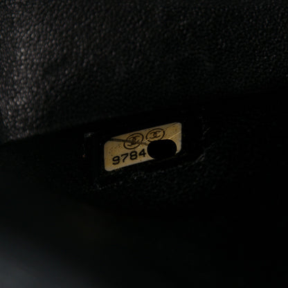 Chanel Tweed Medium Double Flap Black White 8 of 8