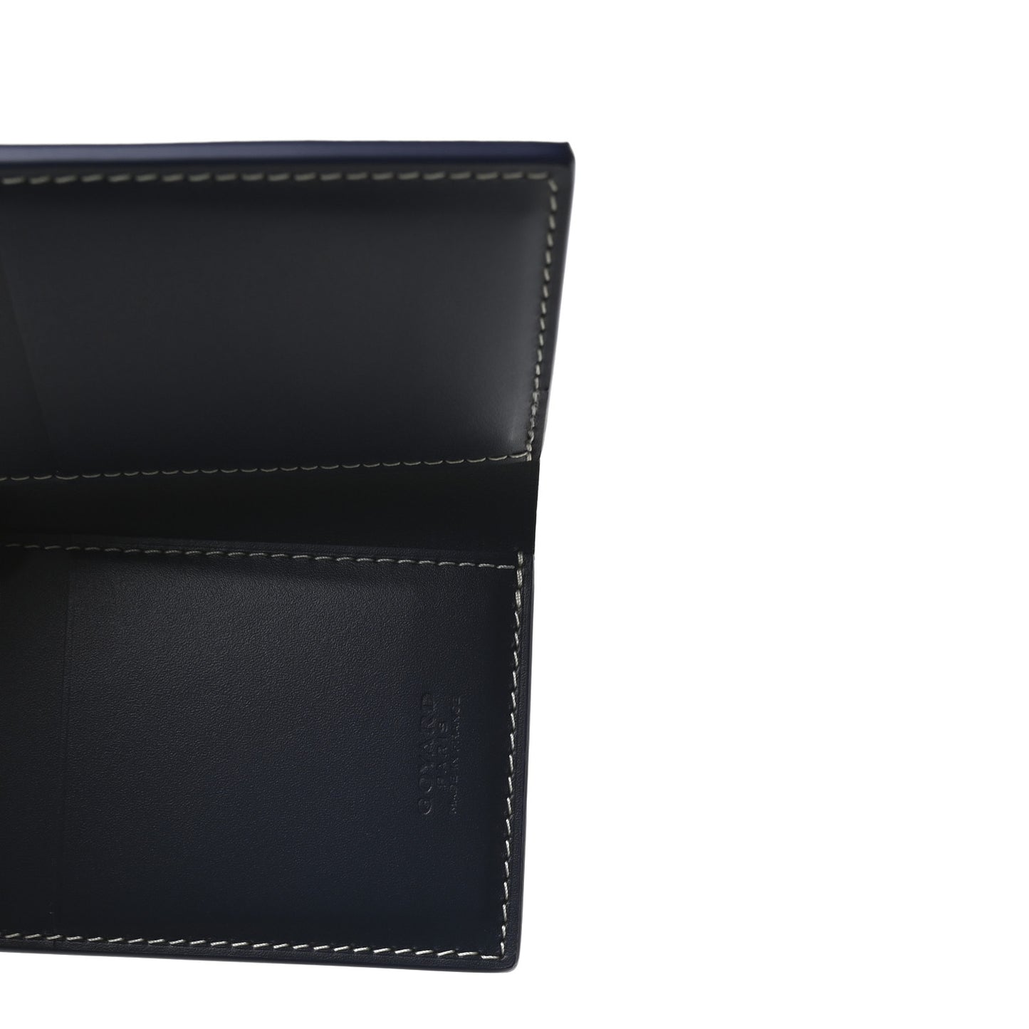 Goyardine Saint Pierre Card Holder Navy