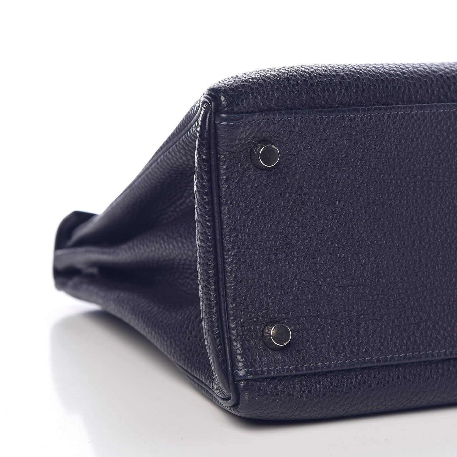 Hermes Togo Kelly Retourne 32 Indigo 8 of 11
