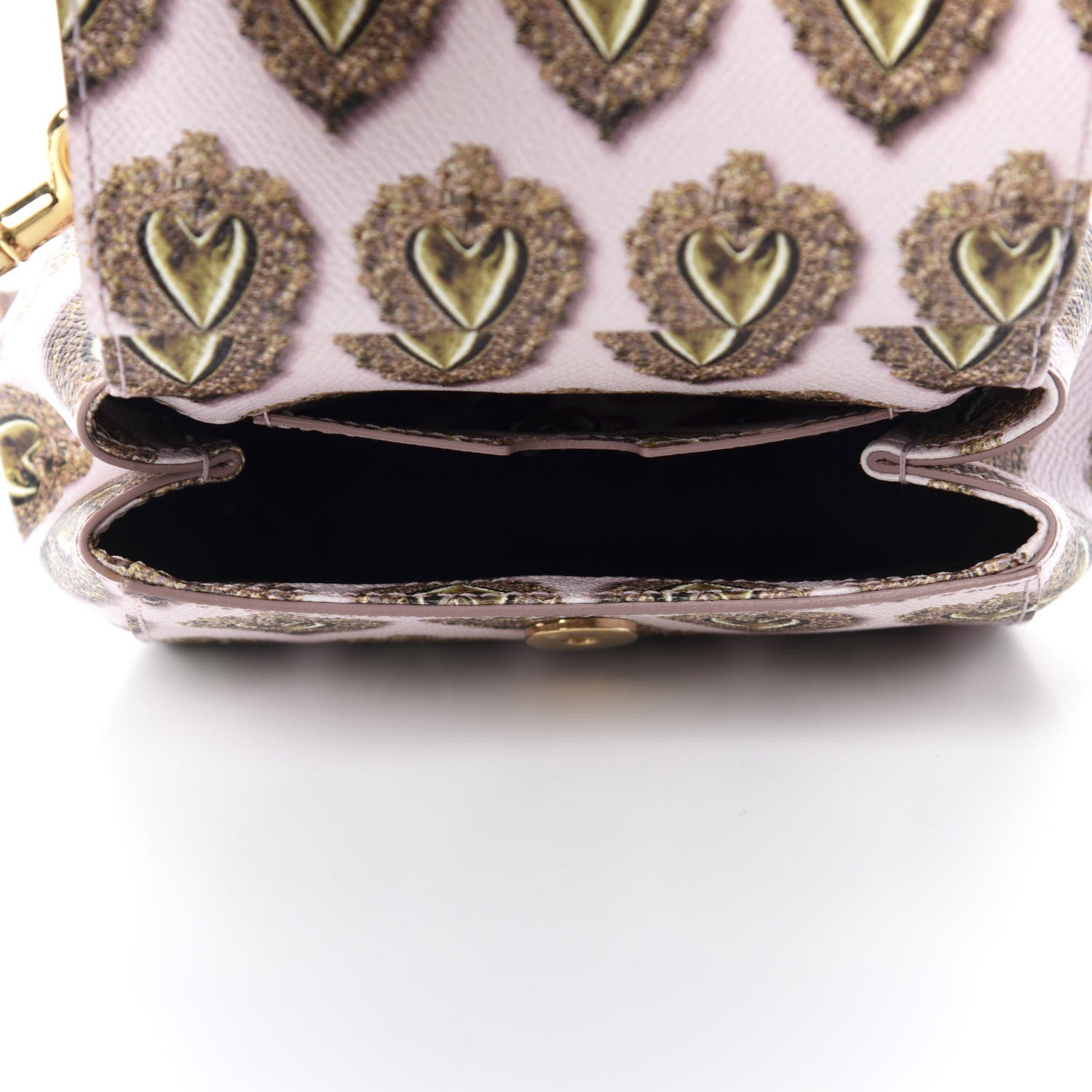 Dolce & Gabbana Dauphine Sacred Heart Mini Miss Sicily Satchel Pink 5 of 10