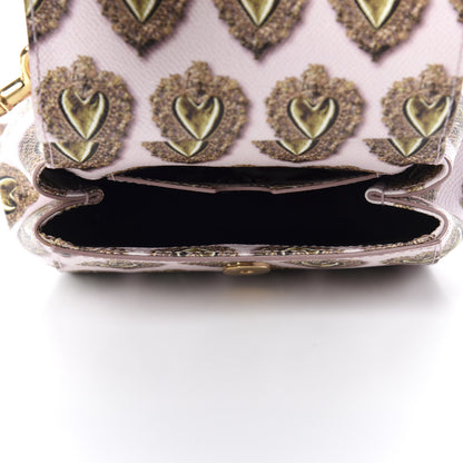 Dolce & Gabbana Dauphine Sacred Heart Mini Miss Sicily Satchel Pink 5 of 10