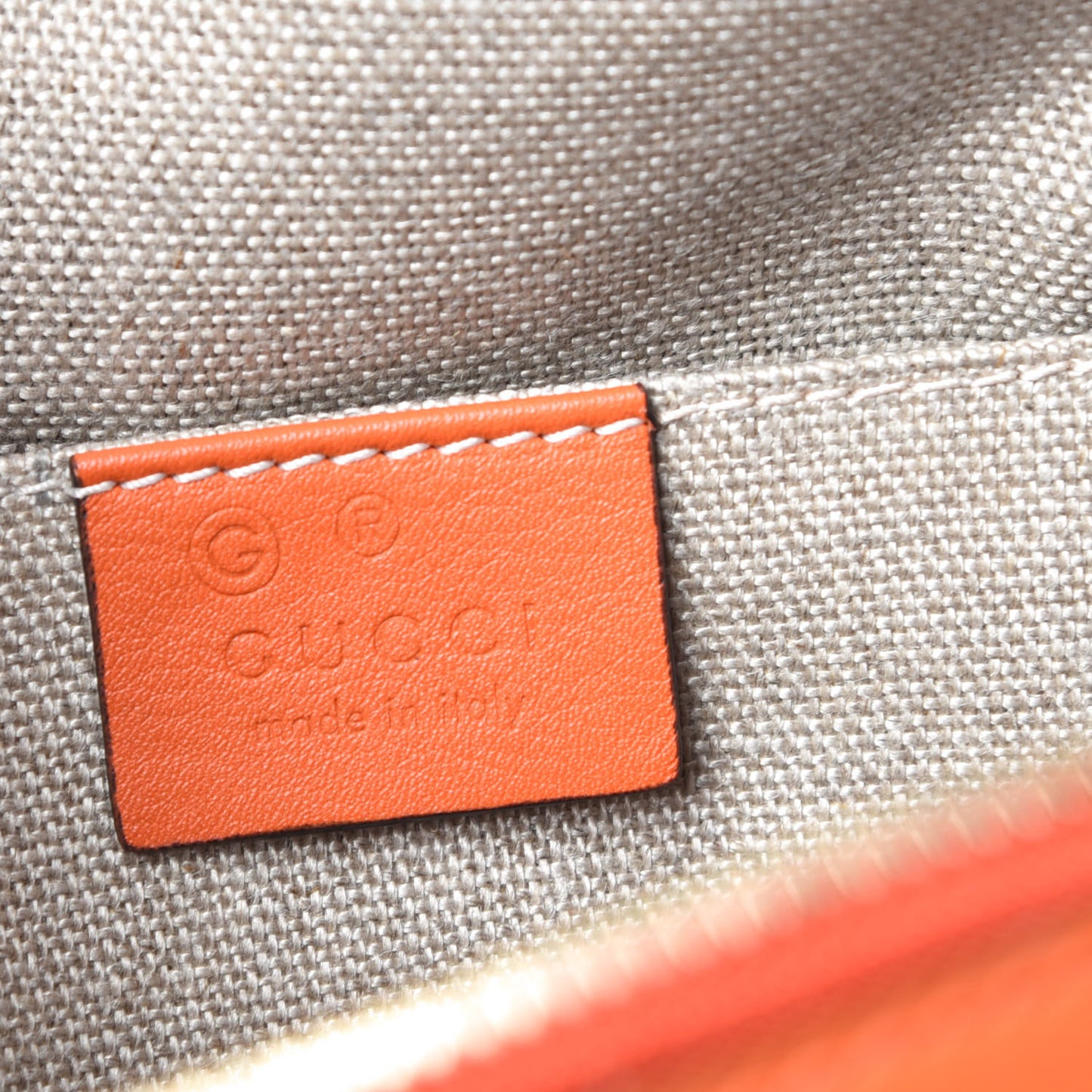 Microguccissima Mini Dome Bag Sun Orange