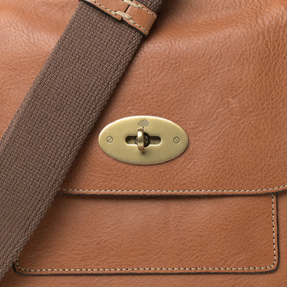 Mulberry Natural Grain Calfskin Antony Messenger Crossbody Oak 9 of 9