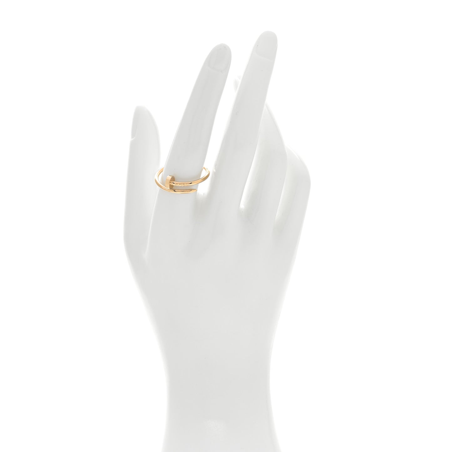 18K Yellow Gold Small Juste Un Clou Ring 61 9.5