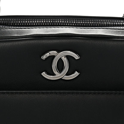 Chanel Calfskin Small Trendy CC Bowling Bag Black 8 of 10