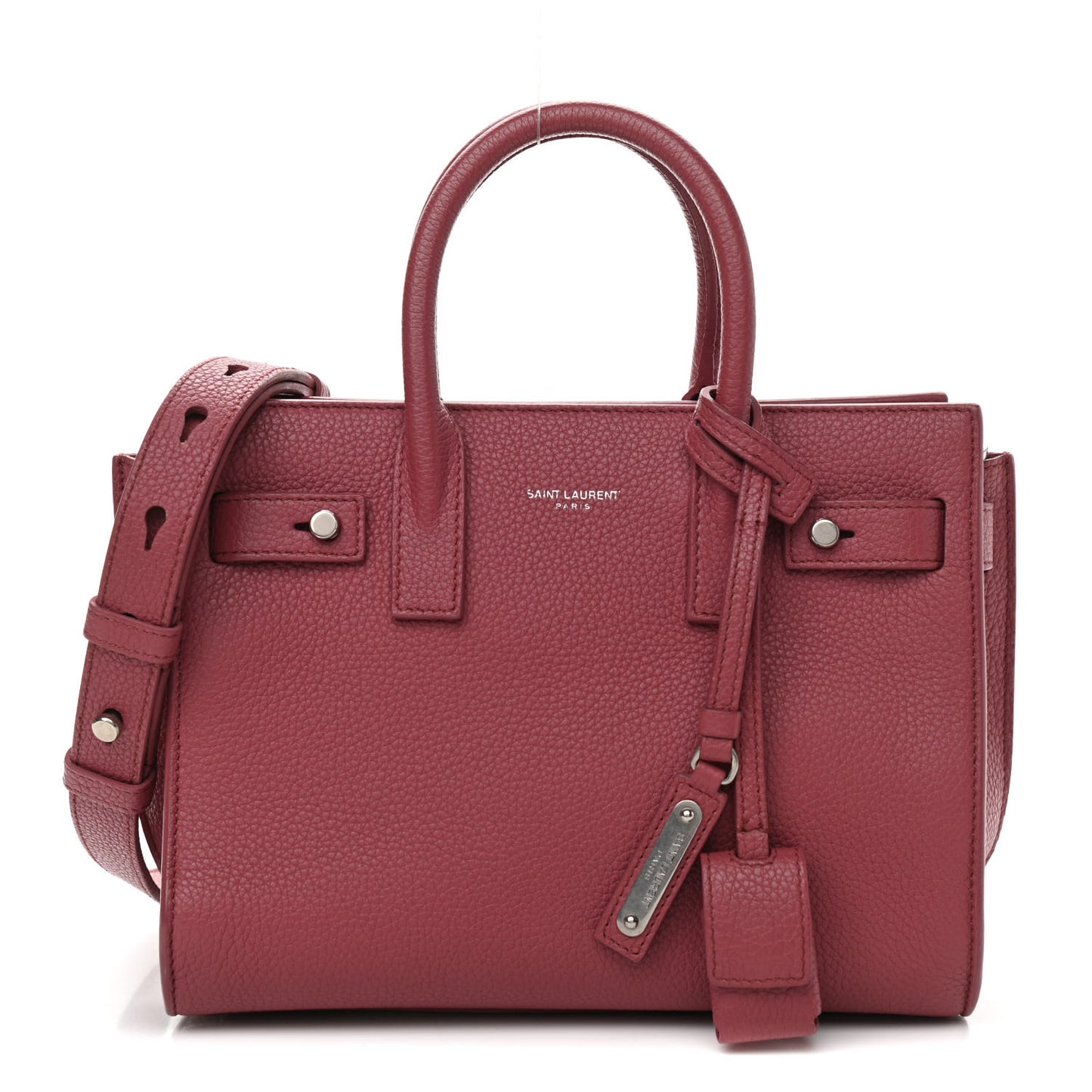 Grained Calfskin Nano Sac De Jour Souple Mystic Rose