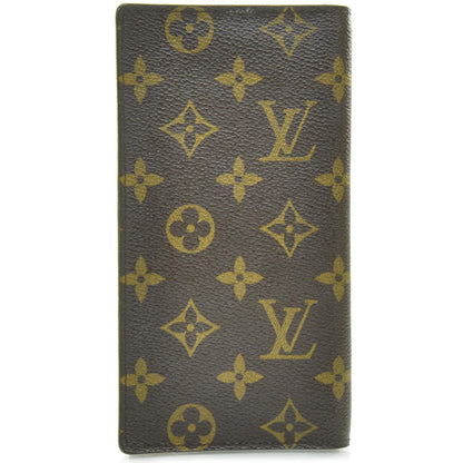Louis Vuitton Monogram Porte Valeurs Checkbook Wallet 3 of 8