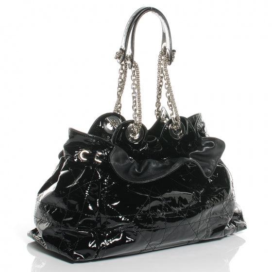 Patent Cannage Medium Le Trente Tote Black