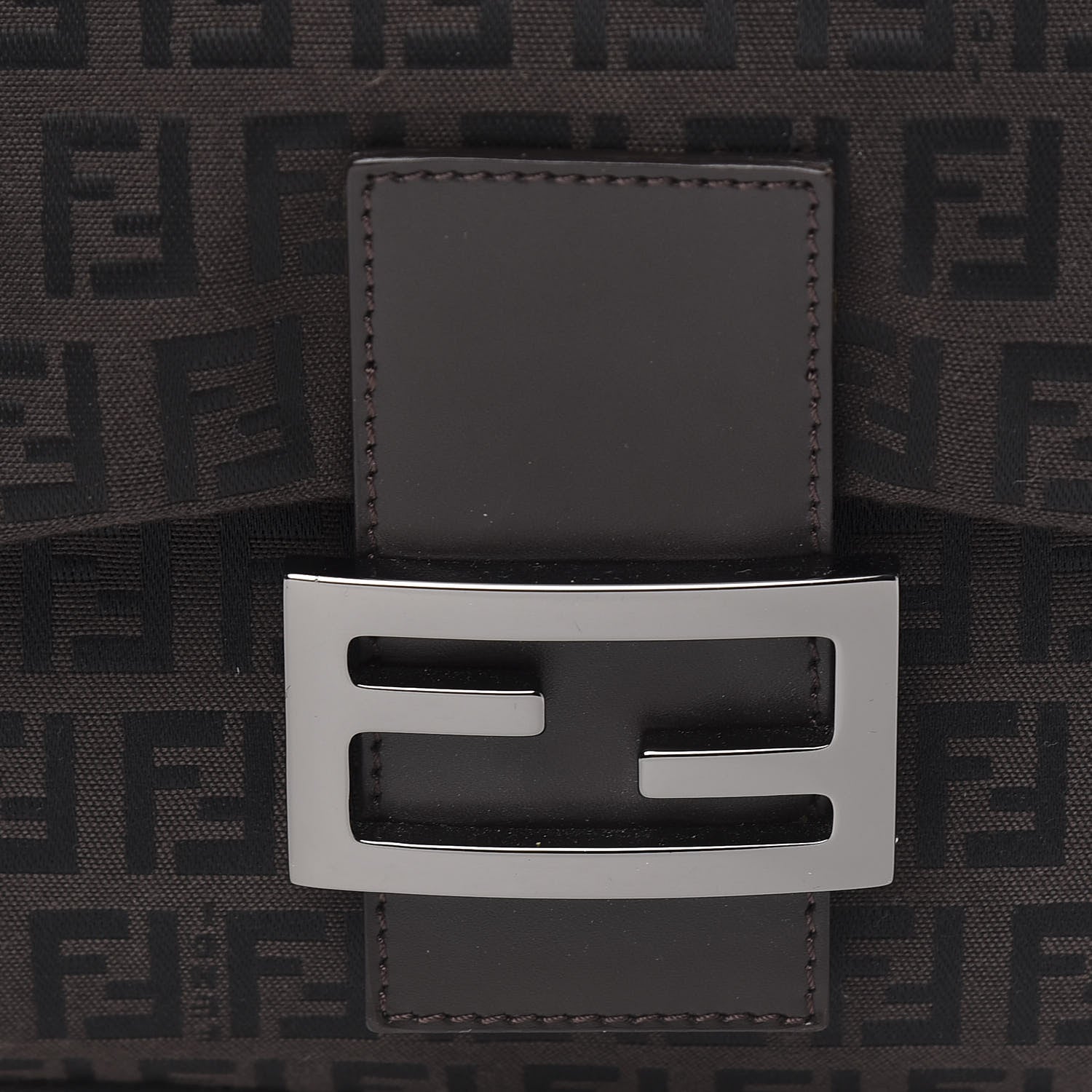 Fendi Zucchino Mama Baguette Tobacco 12 of 12