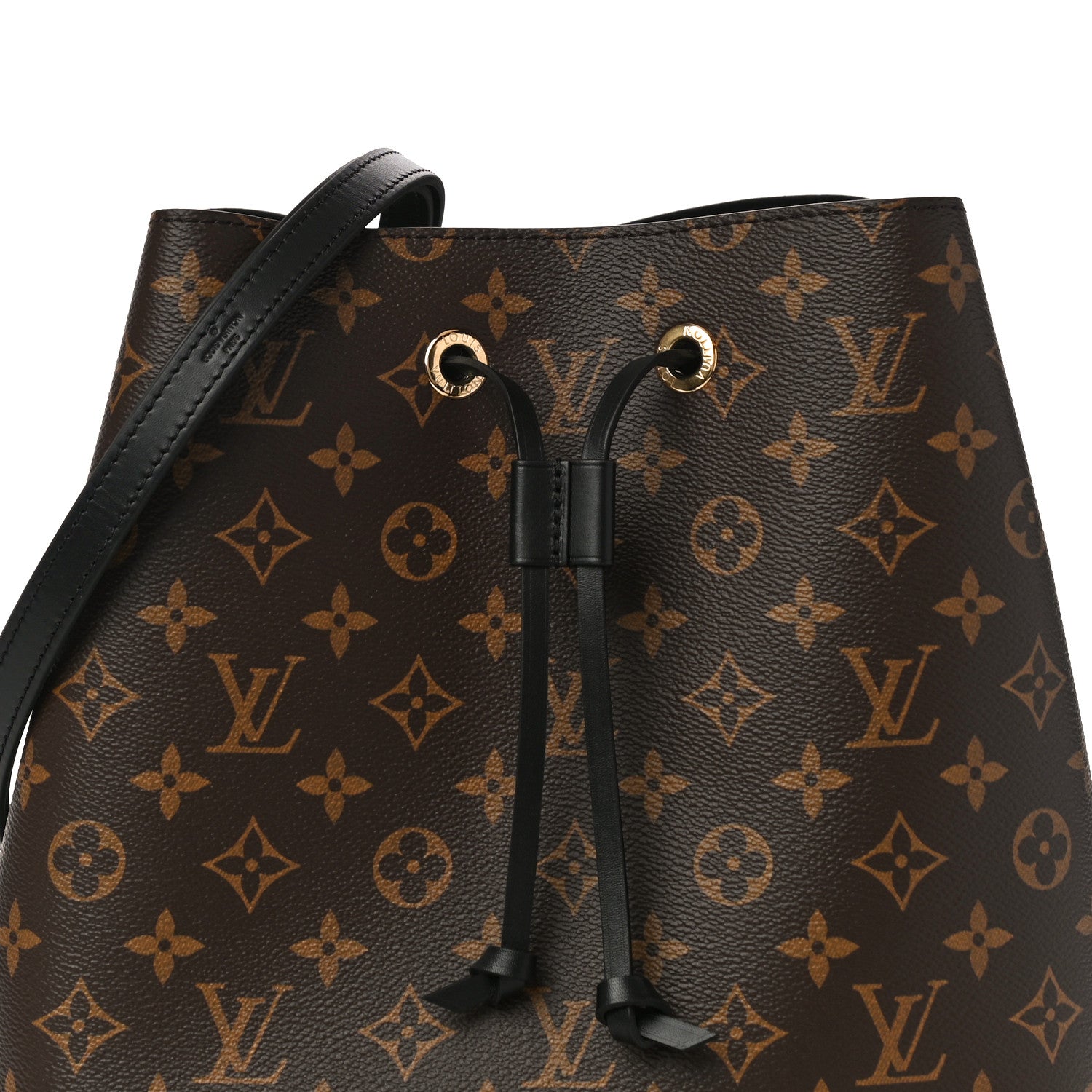Louis Vuitton Monogram Neonoe MM Black 6 of 9