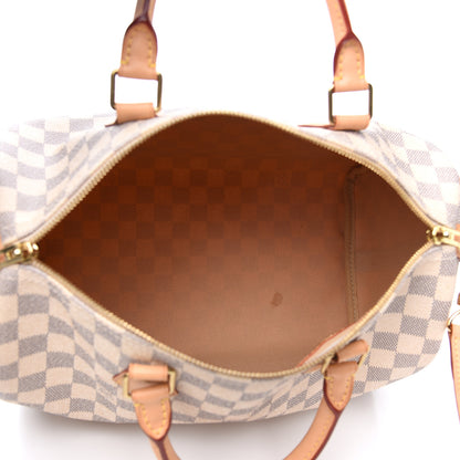 Louis Vuitton Damier Azur Speedy Bandouliere 30 4 of 12
