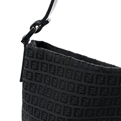 Fendi Zucchino Hobo Black 20 of 21