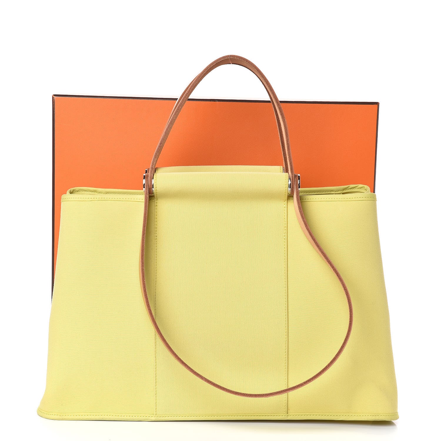 Hermes Toile Cabag 39 Lime 12 of 12