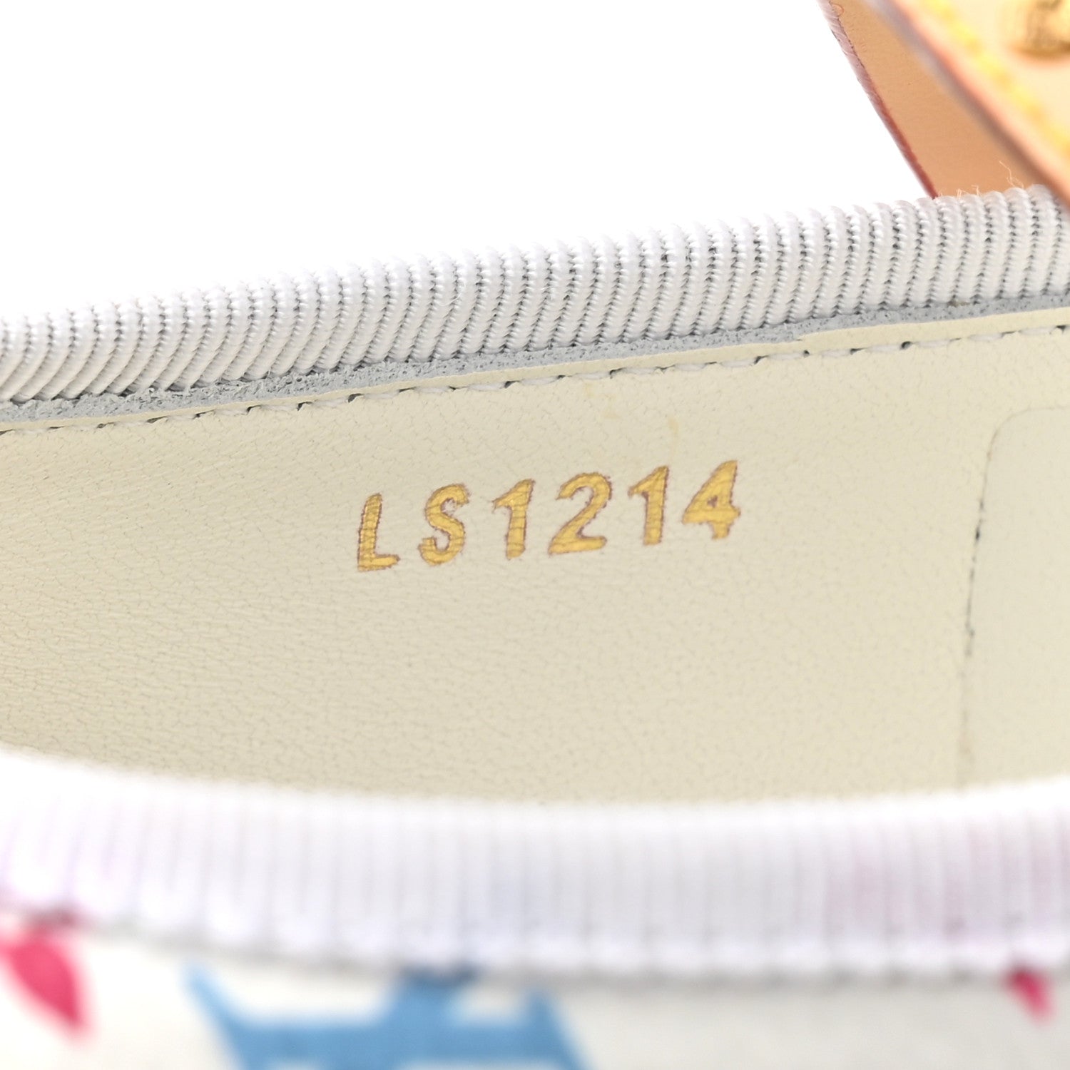 Louis Vuitton LV X TM Monogram Multicolor Romy Flat Ballerinas 38.5 White 9 of 10