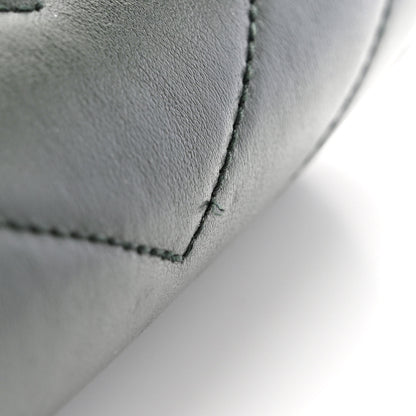 Saint Laurent Calfskin Y Quilted Monogram Toy Loulou Crossbody Bag Deep Green 13 of 13