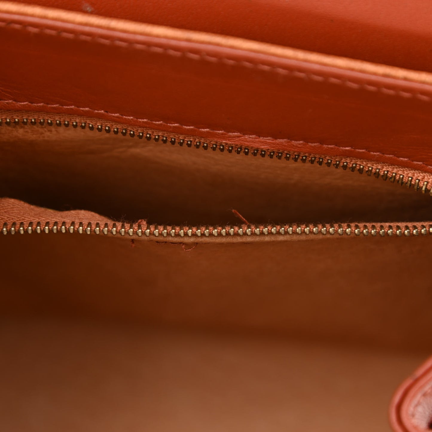 Visetos Heritage Top Handle Satchel Cognac