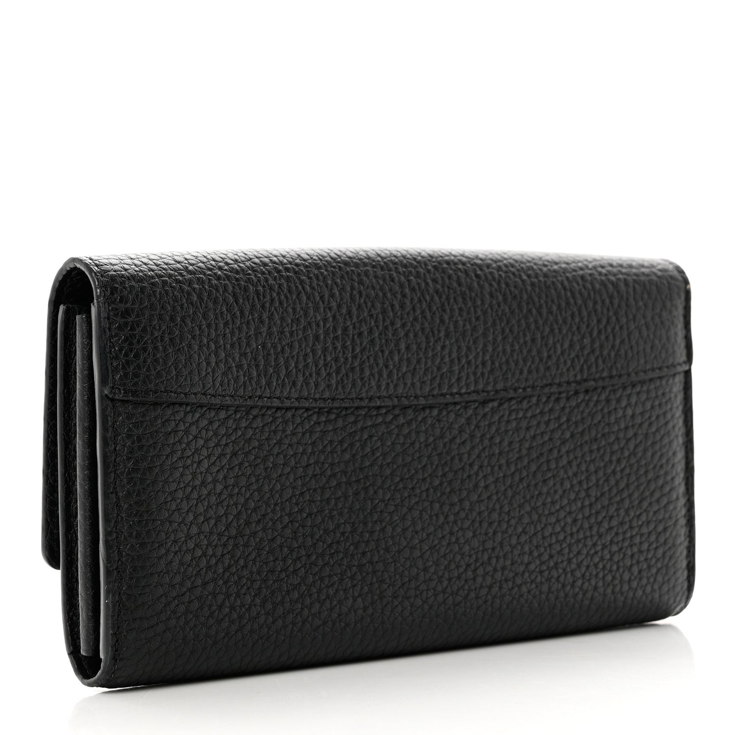 Taurillon Studded Sol Capucines Wallet Black