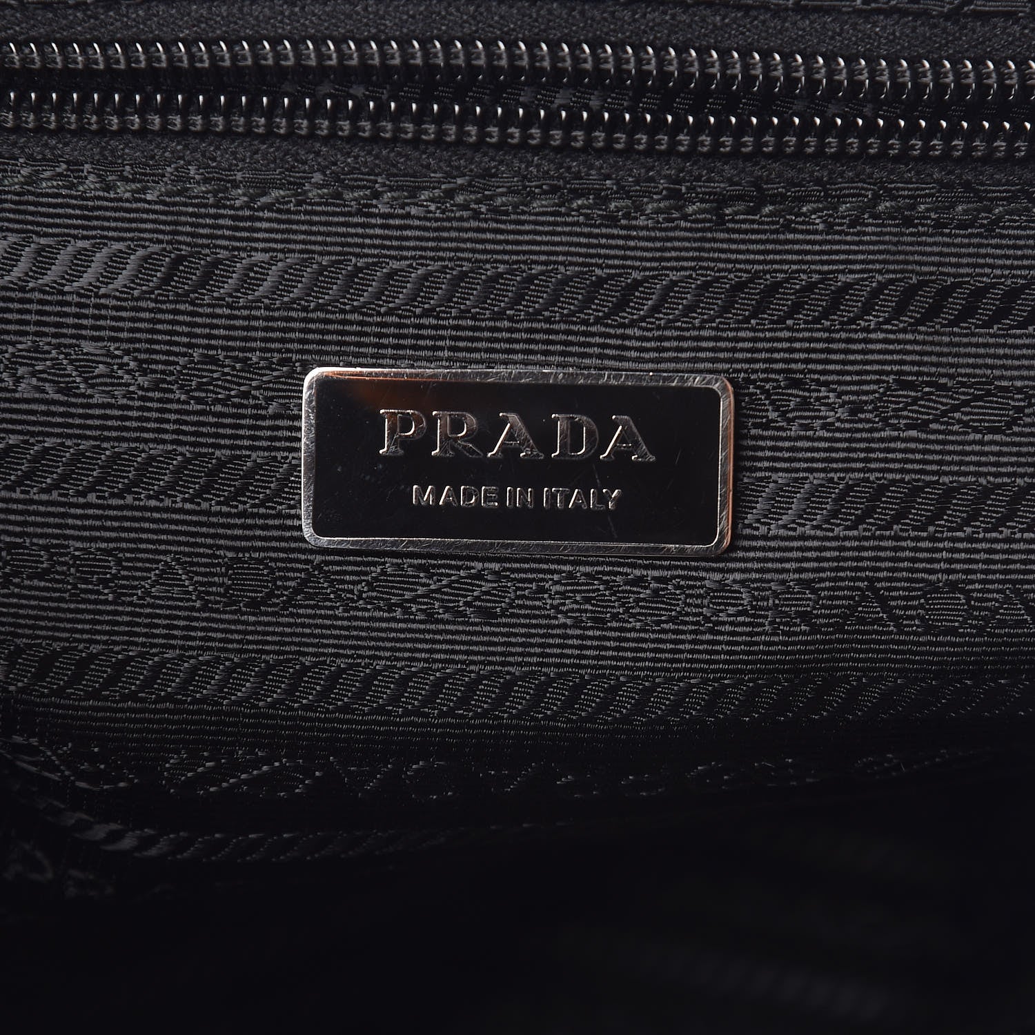Prada Nylon Vela Medium Backpack Black 6 of 10