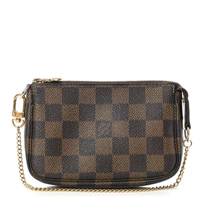 Louis Vuitton Damier Ebene Mini Pochette Accessories 1 of 10