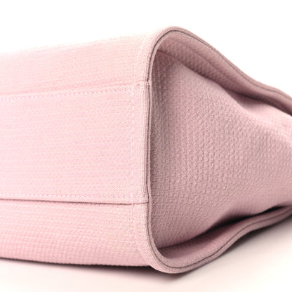 Chanel Mixed Fibers Small Deauville Tote Pink 11 of 12