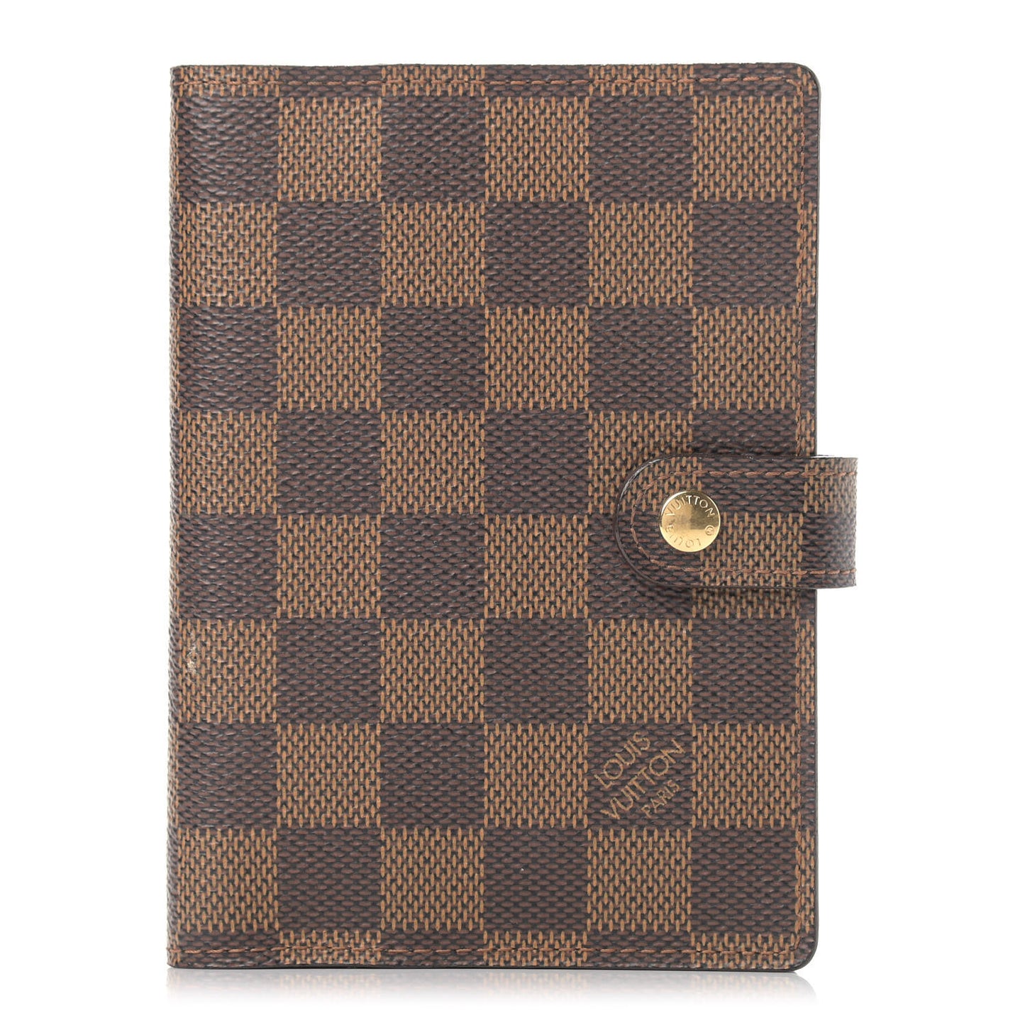 Damier Ebene Small Ring Agenda Cover