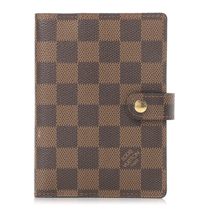 Louis Vuitton Damier Ebene Small Ring Agenda Cover 1 of 8